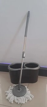 Leva Mop Set Temizlik Seti Dönerli Vileda Shrınklı Compact Mop 14 Lt