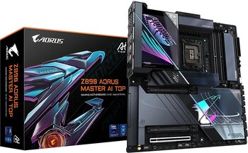 Gigabyte Z890 Aorus Master AI Top Intel LGA1851 DDR5 E-ATX Anakart