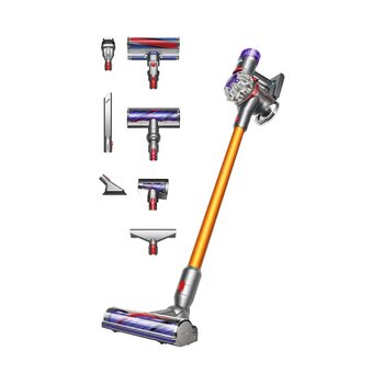 Dyson V8 Absolute Total Şarjlı Dikey Süpürge Gümüş - Sarı