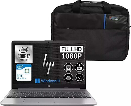 HP 250 G9 6Q8M8ES25 15.6 inç Intel Core i7 1255U 32 GB 256 GB SSD Intel Graphics Windows 10 Home + Çanta