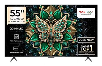 TCL 55c6kgtv 55" 139 Ekran 4K UHD Google Mınıled TV (teshır)