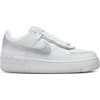 Nike Air Force 1 Shadow Phantom Sneaker Unisex Hakiki Deri Günlük Spor Ayakkabı Beyaz Taban 4cm - 44