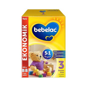 Bebelac 3 Devam Sütü 9 - 12 Ay 800 G
