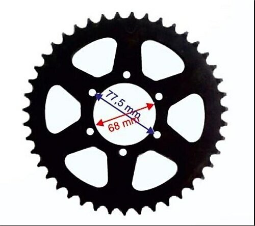 MONDIAL RX3İ EVO 250 ARKA DİŞLİ 43T
