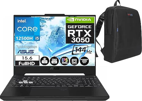 Asus TUF15 FX507ZC4-HN210 FX507ZC4-HN21005 15.6 inç Intel Core i5 12500H 32 GB 1 TB SSD NVIDIA RTX 3050 FreeDOS