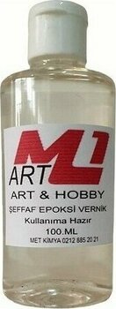 M1 Art Şeffaf Epoksi Vernik 100 ml Hızlı Kuruma Özelliği Sanatsal Kullanım için
