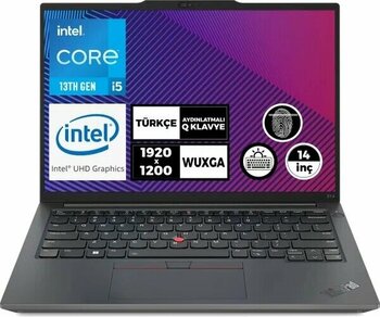 Lenovo ThinkPad E14 G5 Siyah Intel Core i5-13420H 16 GB 512 GB SSD 14 inç 1920 x 1200 Dizüstü Bilgisayar