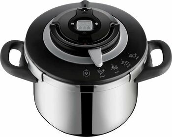 Tefal Clipso+ Chef Elektrikli Paslanmaz Çelik 6 L Düdüklü Tencere
