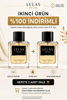 Lelas Prime Mayada Kadın Parfüm EDP 55 ML – Amber Vanilya Kalıcı Koku