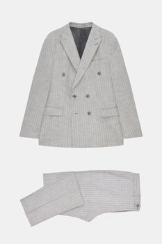 W Collection GRİ DÜĞMELİ TAKIM ELBİSE 54/6 Beden