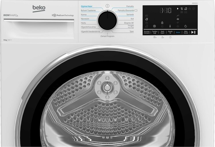 Beko KMB 900 I 9 kg Beyaz Çamaşır Kurutma Makinesi