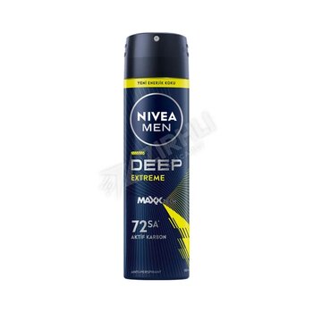 2 Adet Nivea Men Deep Extreme Deodorant 150 Ml