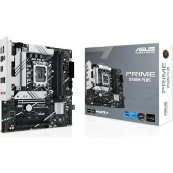 Asus Prıme B760m-plus Ddr5 7200mhz 1xhdmı 1xdp 2xm2 Usb3.2 Matx 1700p (12. / 13. Ve 14. Nesil İşlemci Uyumlu)