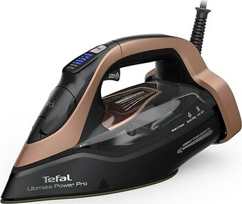 Tefal Ultimate Power Pro Buharlı Ütü 2401 Watt Akrilik Taban 1 lt Su Kapasitesi İle Damlama Önleme - Altın
