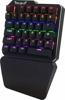 Rush RK77 Siyah Mekanik Kablolu Oyuncu Klavyesi
