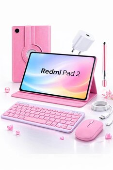 Xiaomi Redmi Pad 2 8gb 256GB 11'' TABLET+KILIF+KLAVYE+MOUSE+ŞARJ BAŞLIK (KALEM HEDİYE)