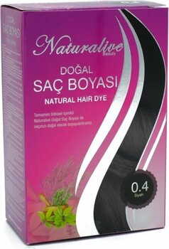 NATURALİVE BEAUTY Bitkisel Saç Boyası (SİYAH)