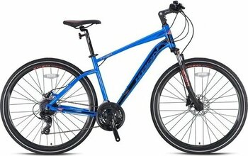 Kron Tx150 28"Jant Trekking Hidrolik Disc Fren Şehir Bisikleti Mavi-Turuncu