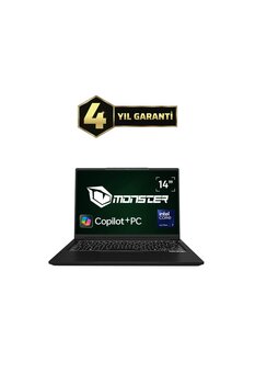 MONSTER Huma H4 V7.2.5 Core Ultra 7 258V 32 GB RAM 1 TB SSD Windows 11 14\" FHD+ Copilot+ PC İş Bilgisayarı