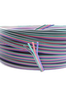 SECLİNK Digielektro Rgb Şerit Led Kablosu 4 Lü Kablo 10metre