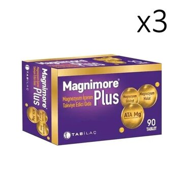 Magnimore Plus Magnezyum 3x90 Tablet