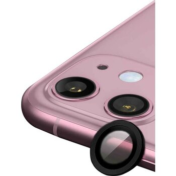 SiHako Iphone 11 Raze Metal Kamera Lens - Siyah