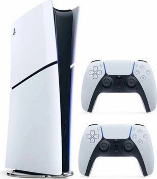 Sony Playstation 5 Slim Digital 1 TB Beyaz Oyun Konsolu + 2. Kol