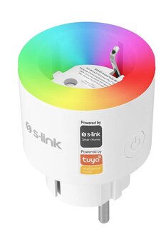 Genel MarkalarSl-03 16a Akım Korumalı Akıllı Priz Rgb Işıklı 2.4 G Wifi Sarfiyat Ölçümleme Tuya Destekli