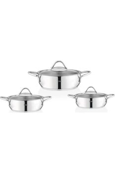 Taç 3496 Vitali 6 Parça Çelik Sahan Seti