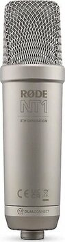 Rode NT1 5th Generation XLR/USB Gümüş Condenser Mikrofon