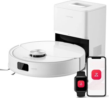 S8 Pro Plus Akıllı Beyaz Robot Süpürge 10.00 HyperForce Emiş Gücü