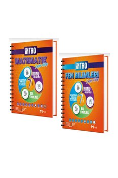 Mozaik Yayınları Mozaik 7. Sınıf Matematik Fen Bilimleri İntro Defter Kitap Seti 2'li