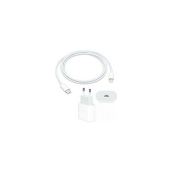 Worldway Apple iPhone 11-12-13-14 Uyumlu Type-C 20W Hızlı Şarj Adaptörü - Beyaz
