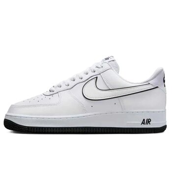 Nike Air Force 1'07 Low Af1 Leather Unisex Sneaker Hakiki Deri Günlük Spor Ayakkabı Beyaz
