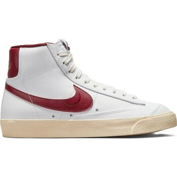 Nike Blazer Mıd 77 Special Edition Leather Womens Sneaker Hakiki Deri Kadın Günlük Spor Ayakkabı Beyaz - 37,5