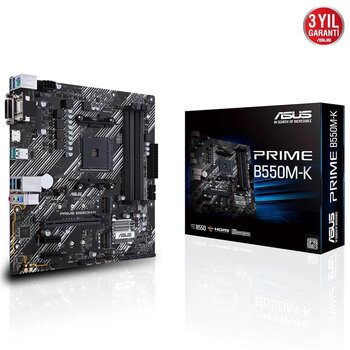 Asus Prime B550m-K Ddr4 4600(O.C)/2133mhz Matx Am4