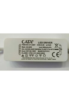Cata 60 Watt Led Driver Ct-2587 (Sadece Ürünlere Uyumludur)
