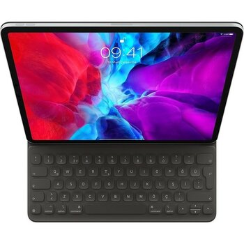 Apple iPad Pro 11" (2. Nesil) Smart Folio TR Q Klavye MXNK2TQ/A Kapaklı Kılıf Dayanıklı Yapı Uyumlu