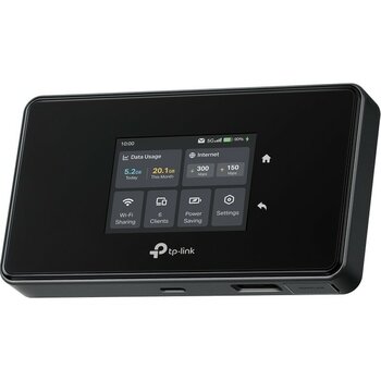 Tp-Link M8550 | 5g Mobil Wi-Fi 6e Taşınabilir Modem | 3.4 Gbps 5g Hız | AXE3600 Üç Bant | Dokunmatik Ekran | Gigabit Lan/wan Port | Vpn Desteği | 3...