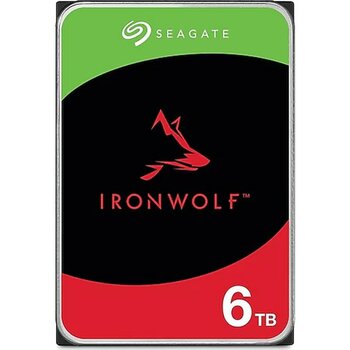 Seagate 6tb 3.5" 5400RPM 256MB Sata Ironwolf ( 3 Yıl Garanti )  ( ST6000VN006 )