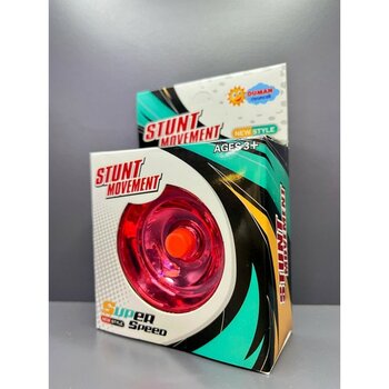 Profesyonel Yoyo Oyuncak Orijinal Metal Yo Yo - Kırmızı