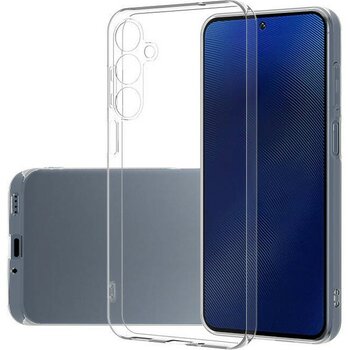 ZORE Galaxy S24 Fe Kılıf Süper Silikon Kapak-Şeffaf-Şeffaf - Şeffaf