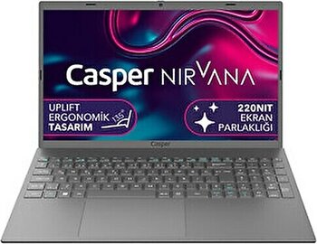 Casper Nirvana 15.6 inç Celeron N4020-4GB-120GB SSD Taşınabilir Windows11 Bilgisayar - 120 GB - 4 GB