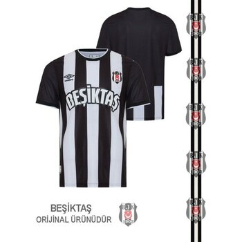 Beşiktaş Orijinal Umbro Efsane Çubuklu Forma - Antrasit