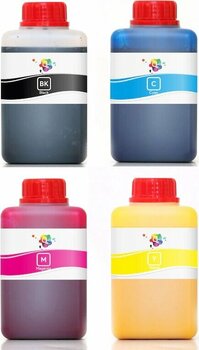 Qc Epson T0711 T1002 T1003 T1004 Kartuş Mürekkep Seti 500ml 4 Renk