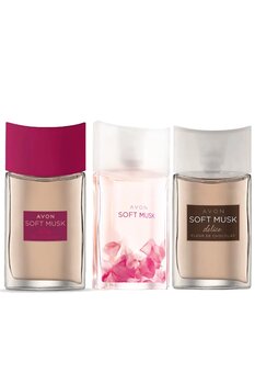 AVON Soft Musk Soft Musk Delice Ve Soft Musk Delice Velvet Berries Kadın Parfüm Paketi