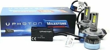 Photon Milestone H4 Black Katana Edition Beyaz 14000 Lümen Ampul