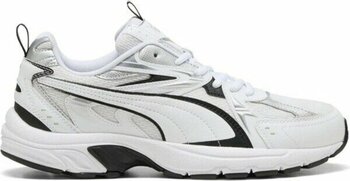 Puma Milenio Tech Siyah Kadın Sneaker - 42,5 - Beyaz - Siyah