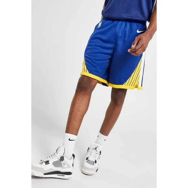 Nike Golden State Warriors Icon Edition Swingman Mavi M Basketbol Şortu