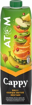 Cappy Atom Ballı Karışık Meyve Suyu Karton Kutu 1 Lt